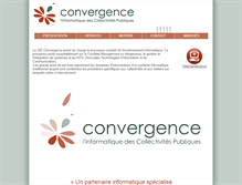 Tablet Screenshot of gie-convergence.fr